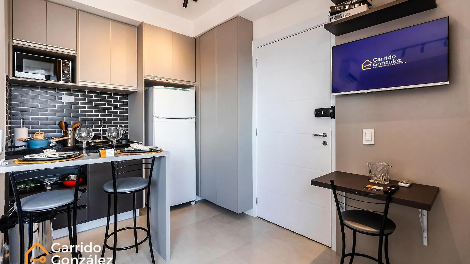 Apartment Novo E Fino Studio No Metro Belem - Com Ar Sao Paulo Brazil